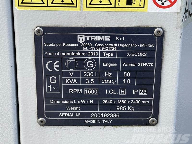  TRIME X - ECO K2 Fénytornyok
