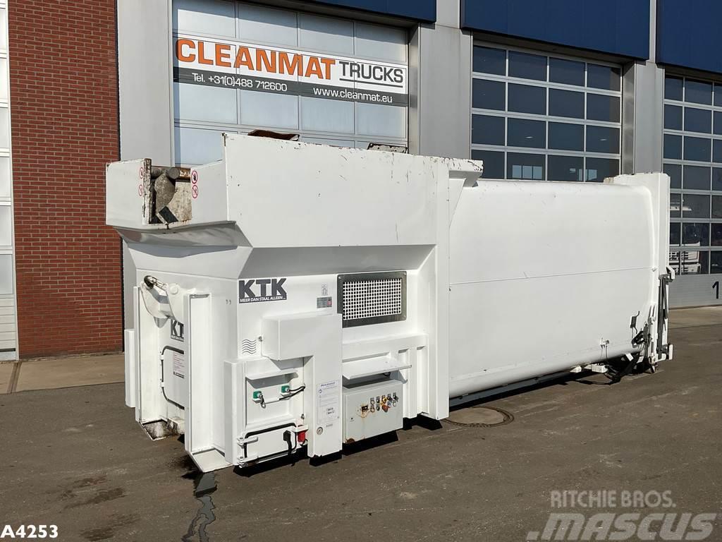  KTK-Husmann 20m³ perscontainer Speciális konténerek