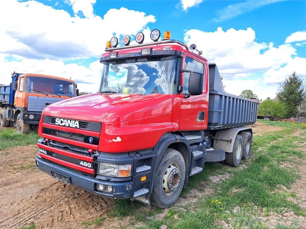 Scania T 144 GB 530 6X2 Platós / Ponyvás teherautók