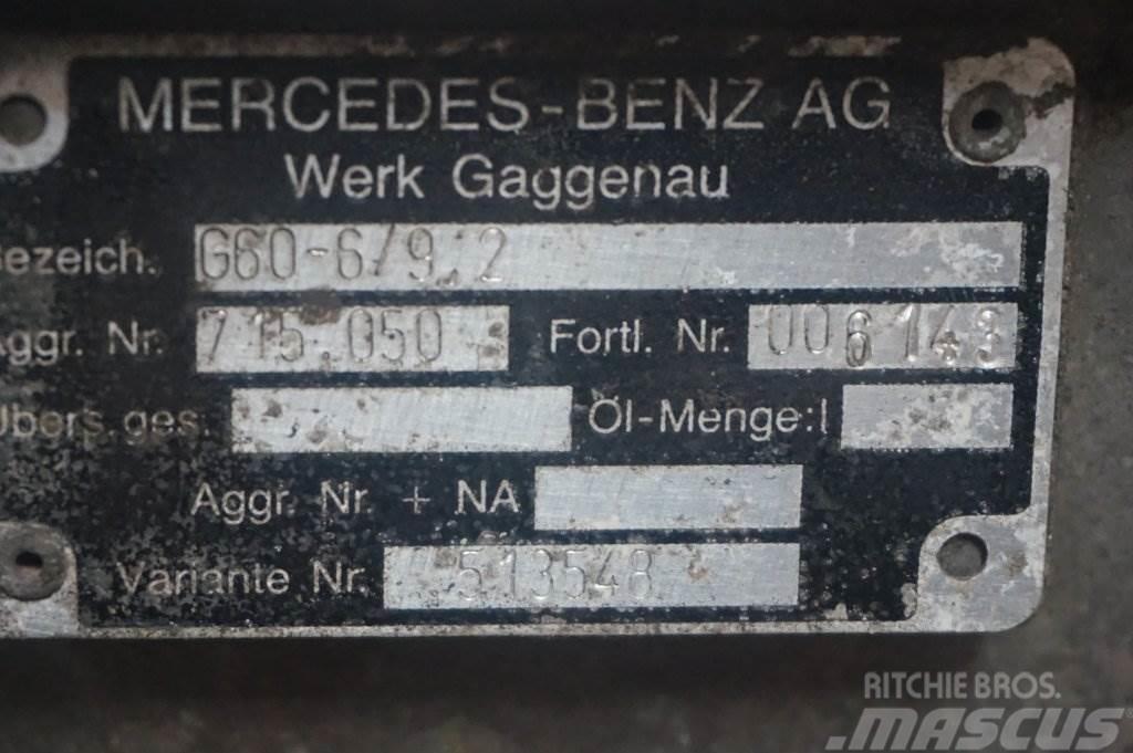 Mercedes-Benz G6-60 MPS Hajtóművek