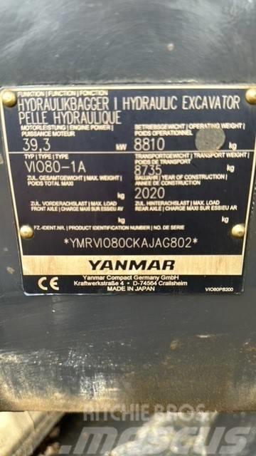 Yanmar Vio 80-1A Tilt Rotator Közepes (midi) kotrók 7 t - 12 t