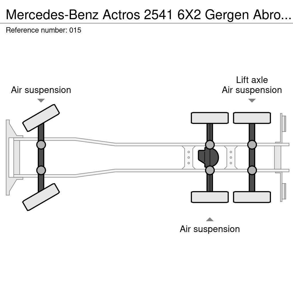 Mercedes-Benz Actros 2541 6X2 Gergen Abroll/Lenkachse/E5 EEV Horgos rakodó teherautók