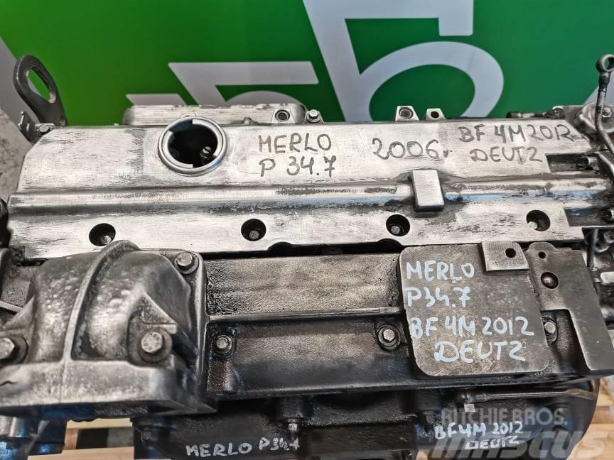 Merlo P 34.7 {Deutz BF4M 2012} hull engine Motorok