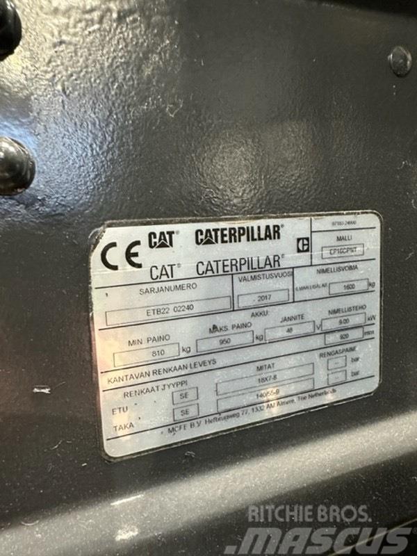 CAT EP 16 CPNT Elektromos targoncák