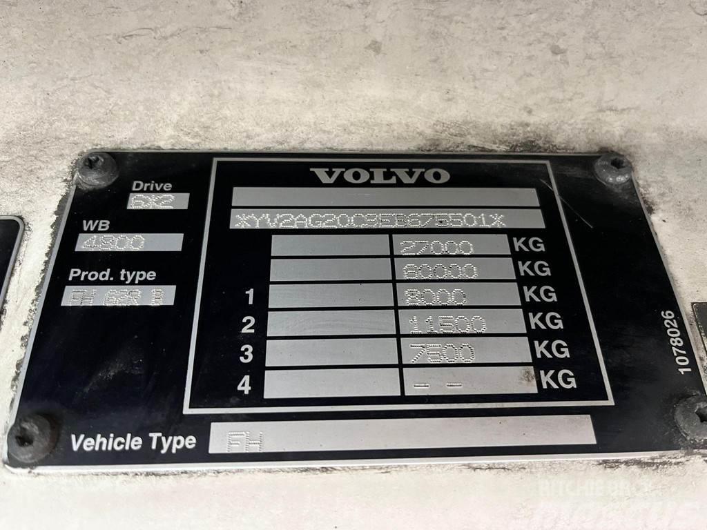 Volvo FH 460 6x2 HULTSTEINS / BOX L=7394 mm Hűtős