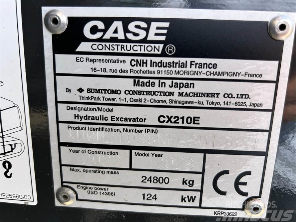 CASE CX 210E - STAGE-V Gumikerekes kotrók
