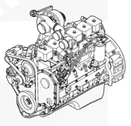 Cummins Machinery Motor 6bt 6BTA 6BTA5.9-C180 Diesel Engin Motorok