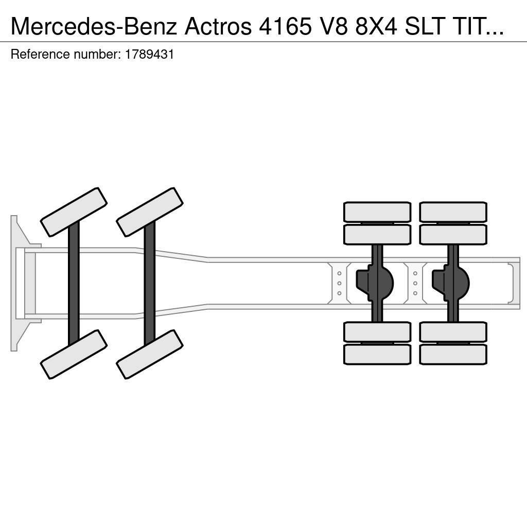 Mercedes-Benz Actros 4165 V8 8X4 SLT TITAN HEAVY DUTY TRACTOR/TR Nyergesvontatók