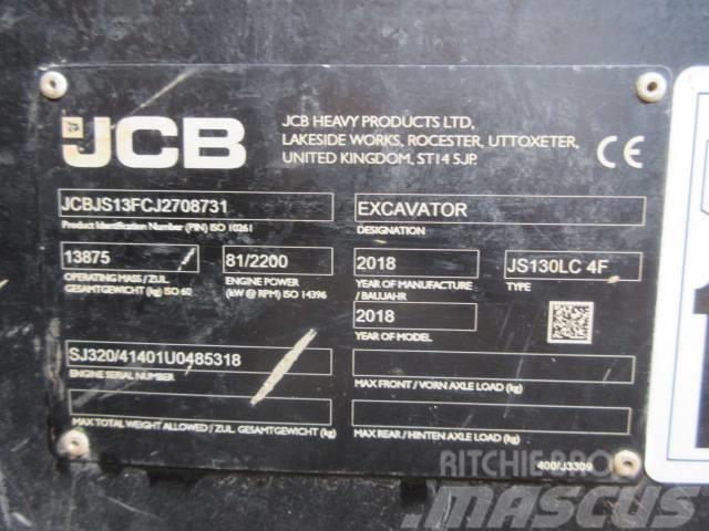 JCB JS130LC Plus+ Lánctalpas kotrók
