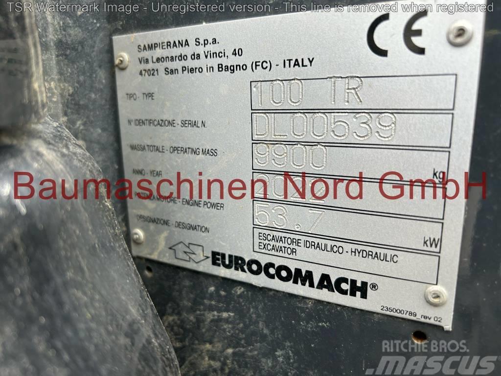 Eurocomach 100TR -Demo- Közepes (midi) kotrók 7 t - 12 t