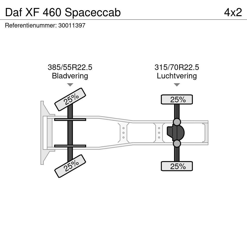 DAF XF 460 Spaceccab Nyergesvontatók
