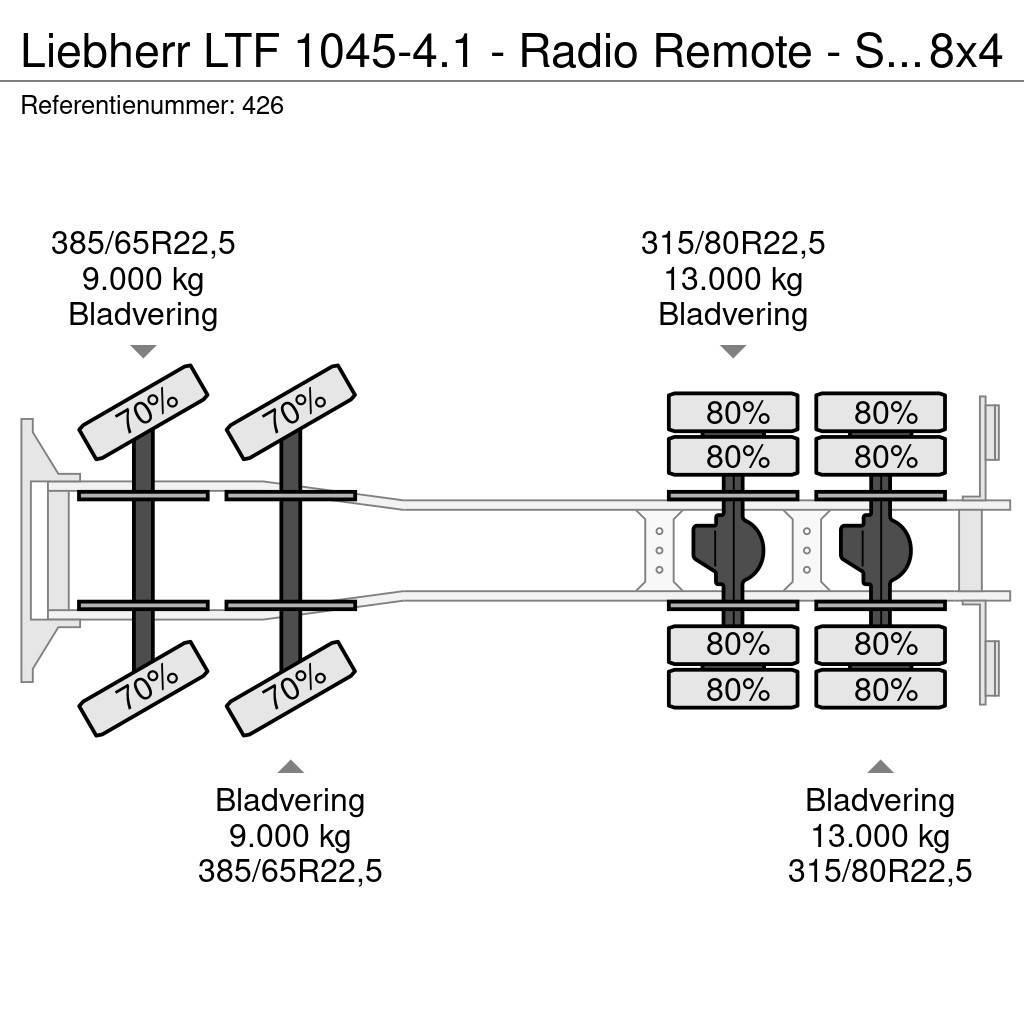 Liebherr LTF 1045-4.1 - Radio Remote - Scania P410 8x4 - Eu Terepdaruk