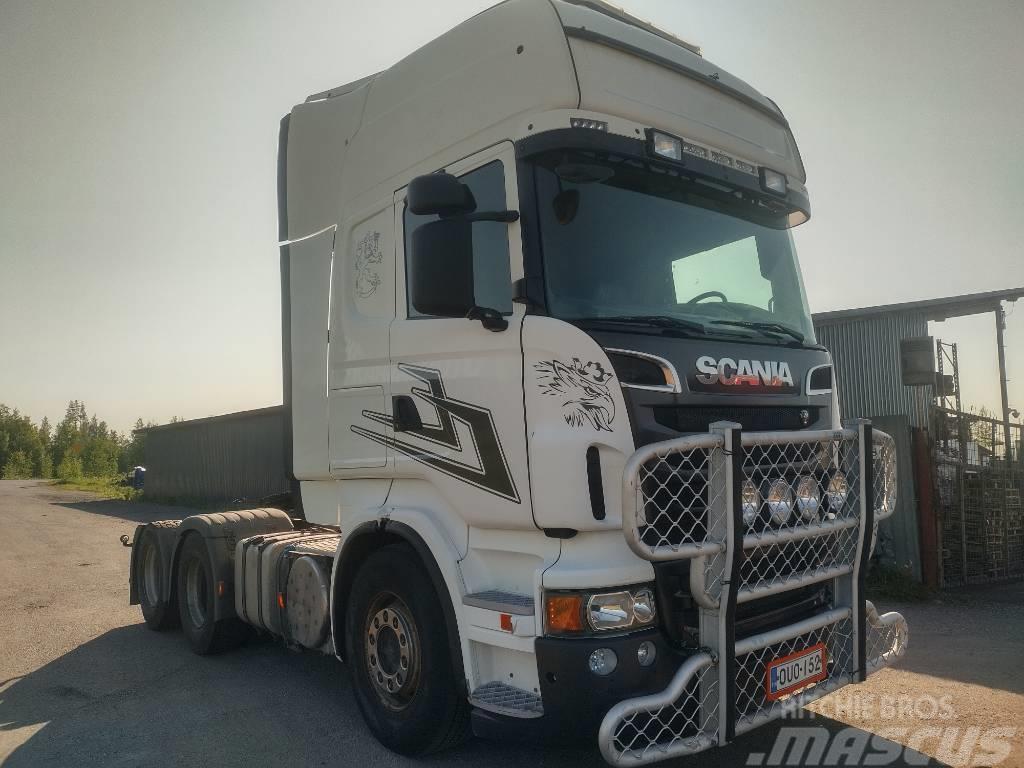 Scania R730 6x4 kippihydrauliikka Nyergesvontatók