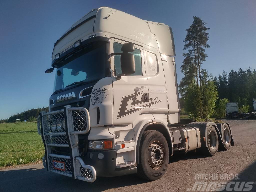 Scania R730 6x4 kippihydrauliikka Nyergesvontatók