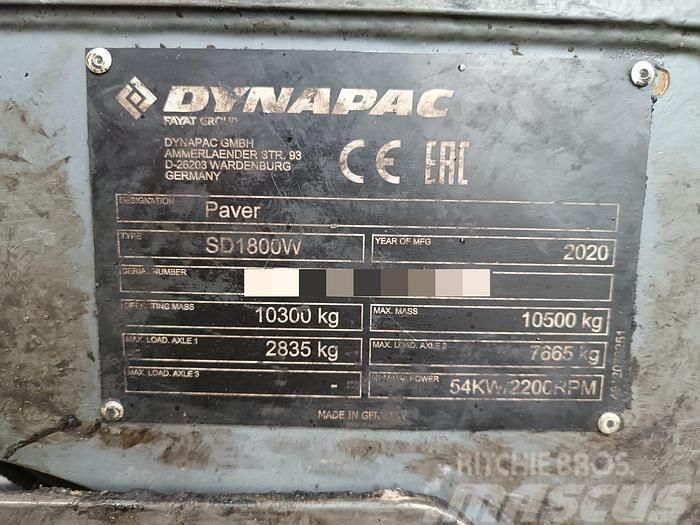 Dynapac SD1800W Aszfalt terítõ gépek