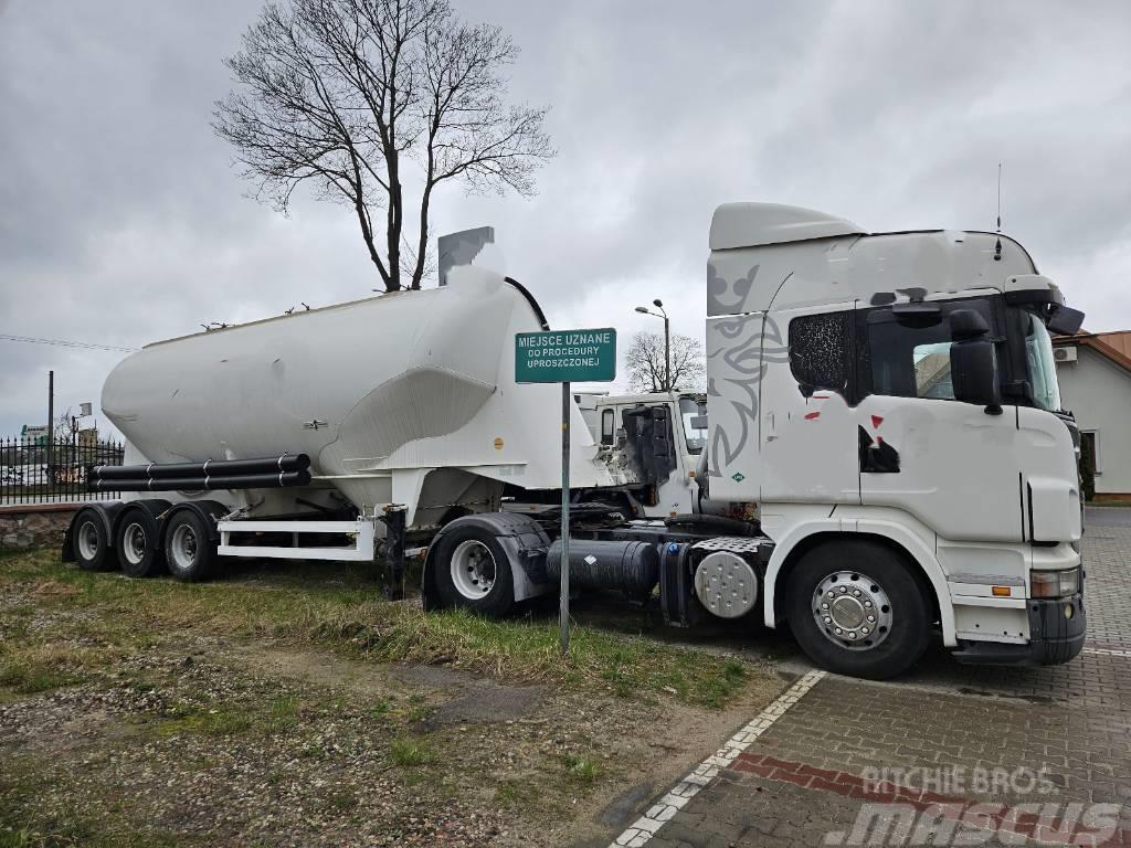 Scania LPG Plus naczepa Spitzer R 420 LA  LPG Nyergesvontatók