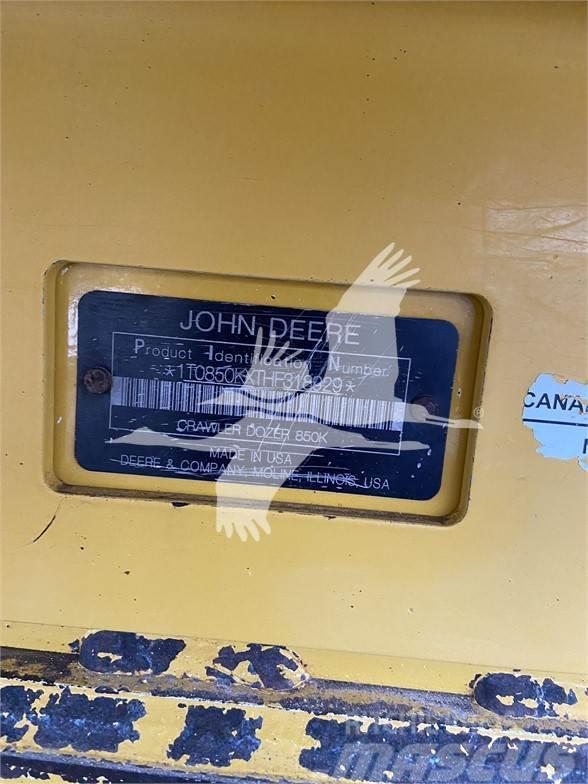 John Deere 850K lánctalpas dózerek