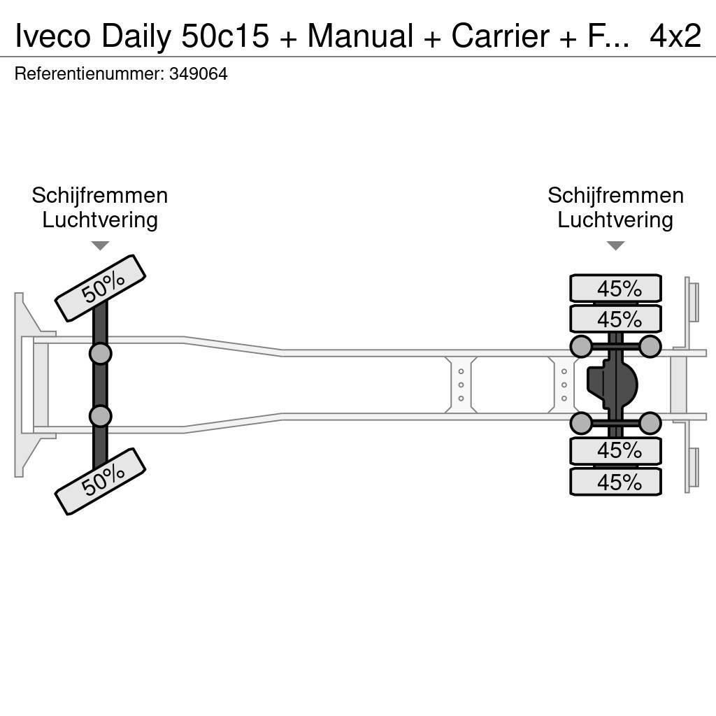 Iveco Daily 50c15 + Manual + Carrier + Flower transport Hűtős