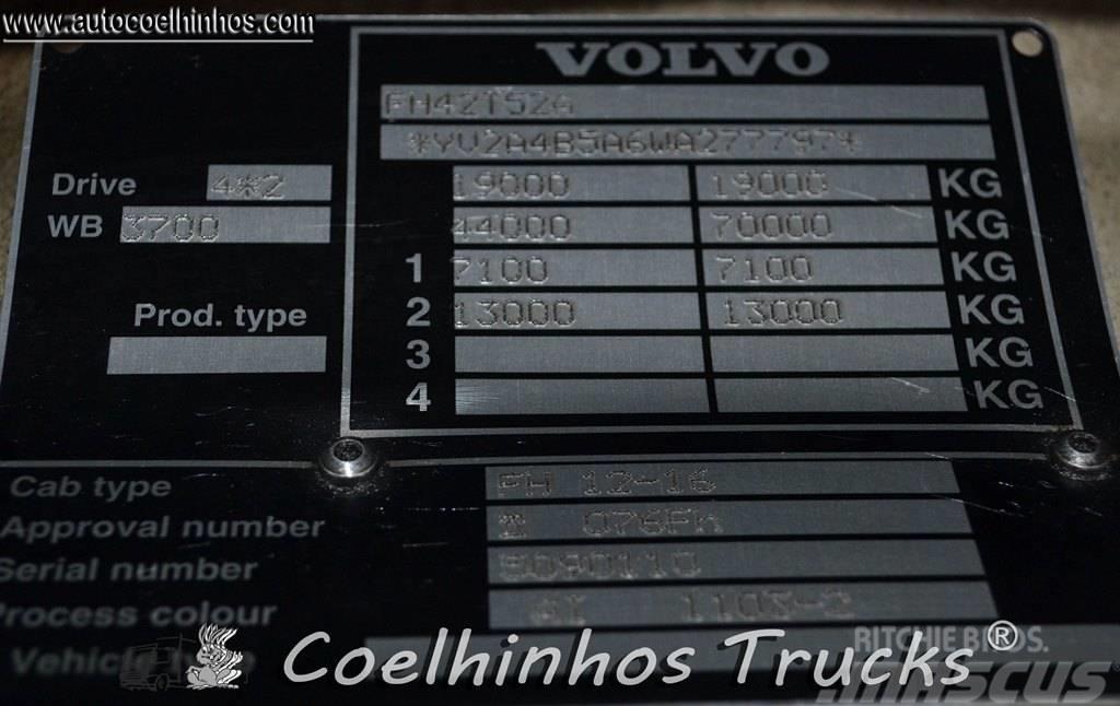 Volvo FH16 520  Globetrotter Nyergesvontatók