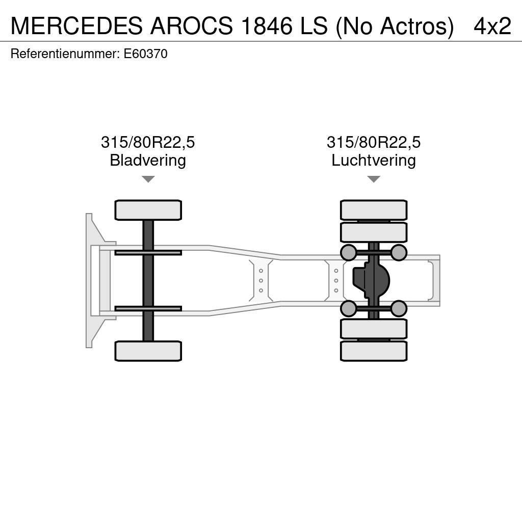 Mercedes-Benz AROCS 1846 LS (No Actros) Nyergesvontatók