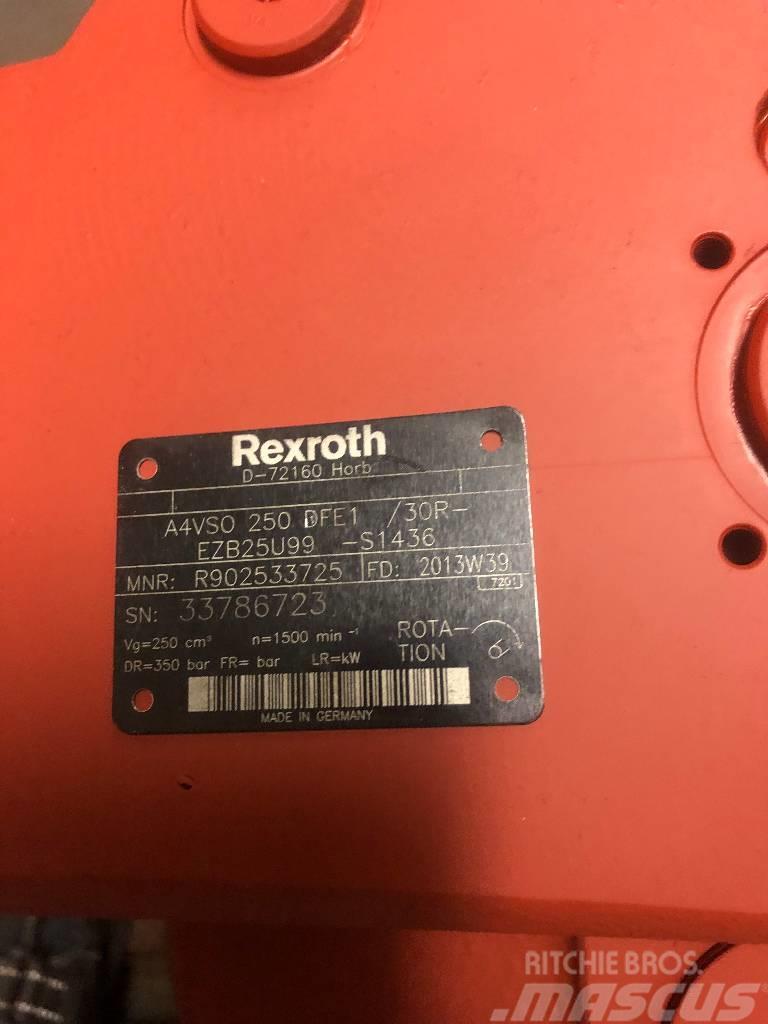 Rexroth A4VSO 250 DFE1/30R-EZB25U99 -S1436 Egyéb alkatrészek