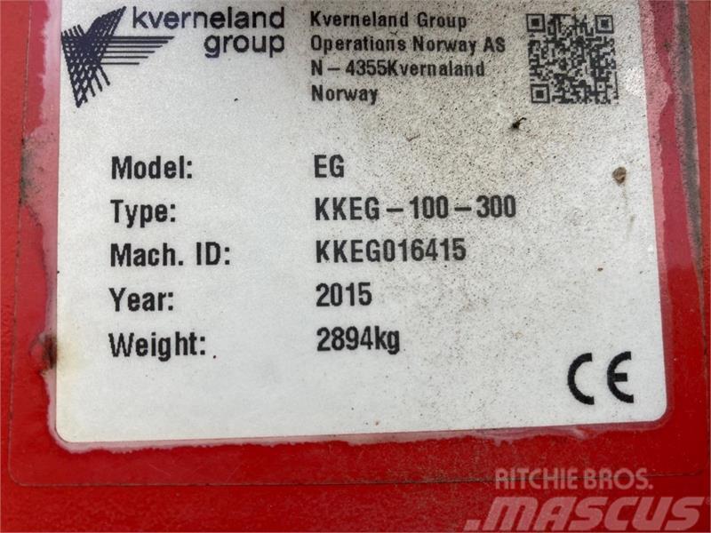 Kverneland EG 100-300-28- 6 Váltvaforgató ekék