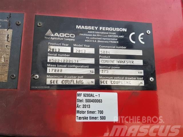Massey Ferguson 9280 Kombájnok