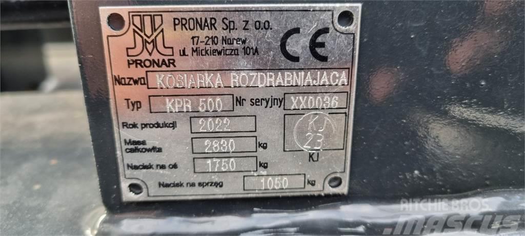 Pronar KPR 500 Afpudser/brakslåmaskine på 5m - TILBUD Kaszák