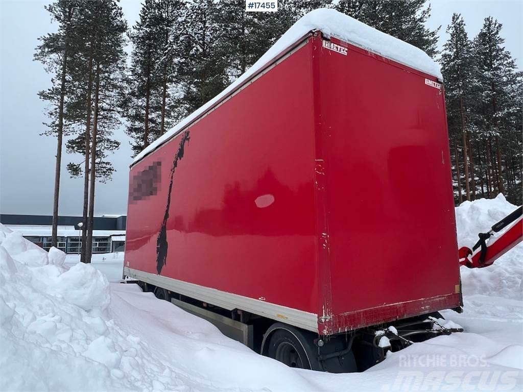  Høs cabinet trailer w/ full side opening. Egyéb - félpótkocsik