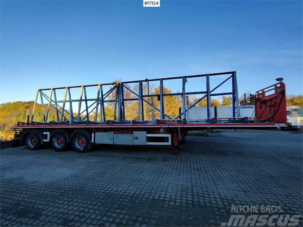 Kel-Berg Rett Semi-trailer with extension and hydraulic ste Egyéb - félpótkocsik