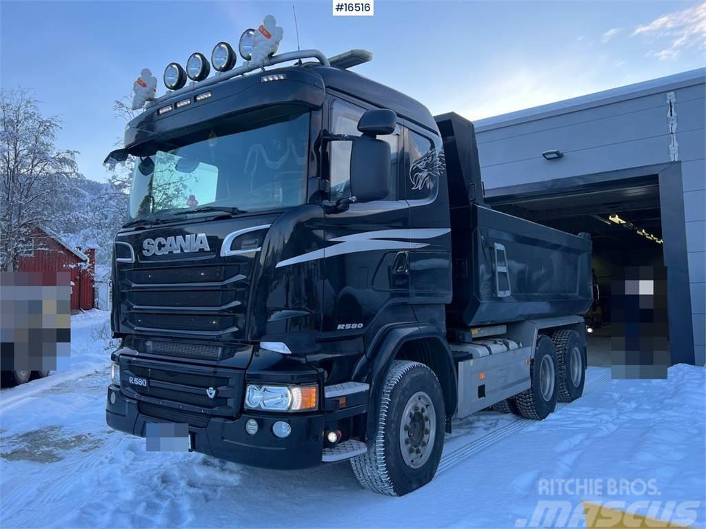 Scania R580 6x4 tipper WATCH VIDEO Billenő teherautók