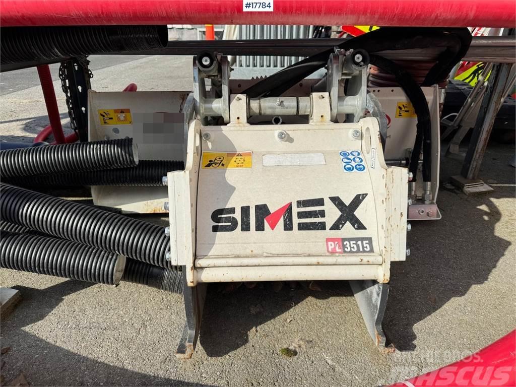 Simex PL3515 Asphalt cutter for wheel loader Egyéb alkatrészek