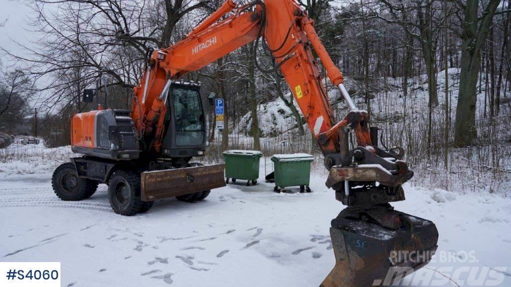 Hitachi ZX 140W-3 Wheeled Excavator Gumikerekes kotrók