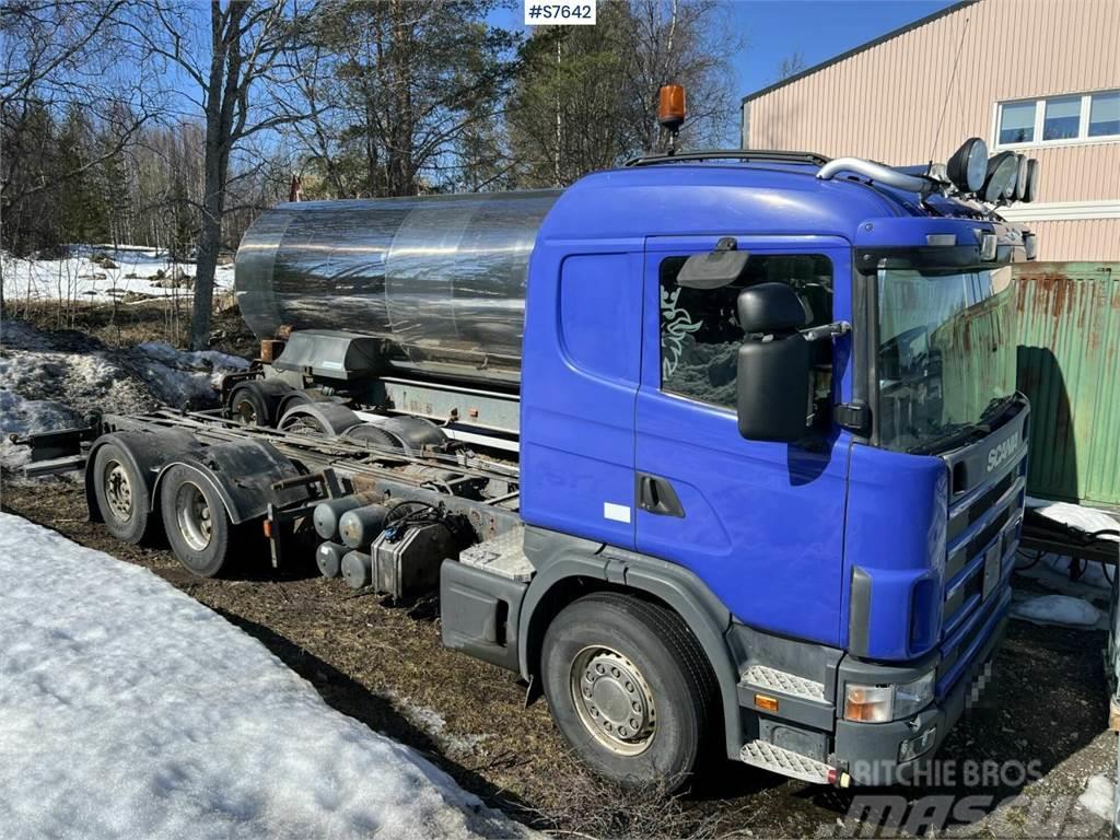 Scania R164 6X2 Chassi Fülkés alváz