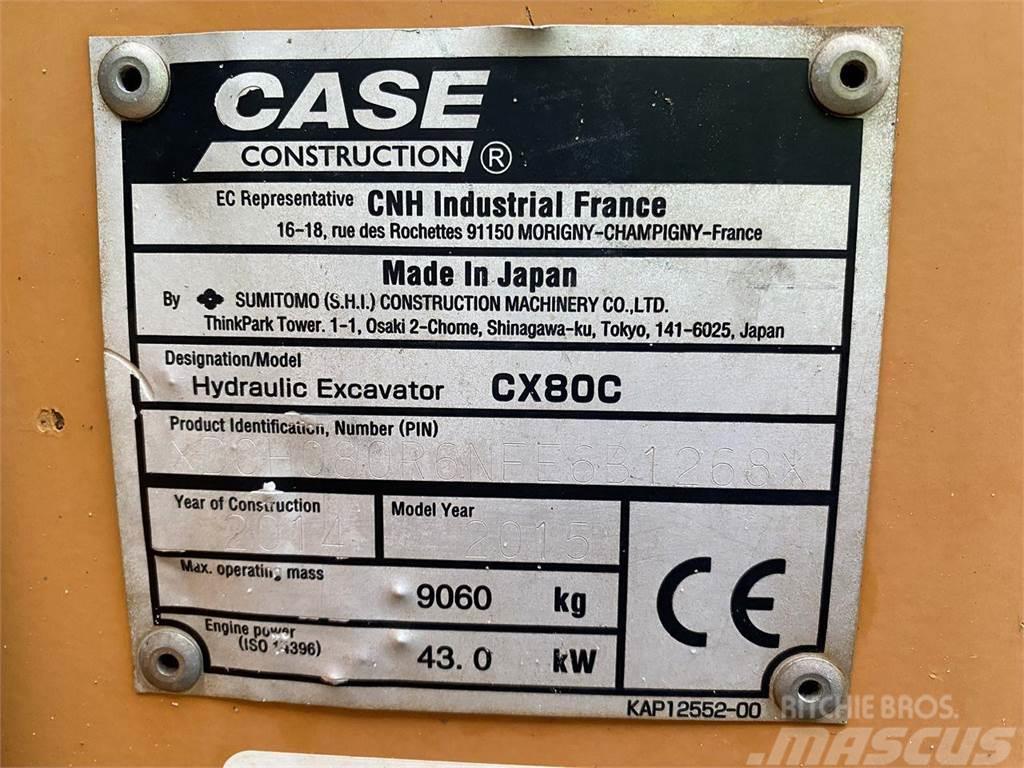 CASE CX 80 C Lánctalpas kotrók