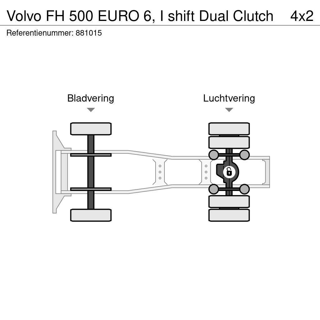 Volvo FH 500 EURO 6, I shift Dual Clutch Nyergesvontatók