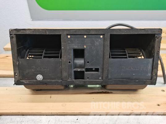 CAT TH 407 heater Vezetőfülke és belső tartozékok