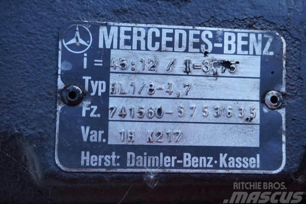 Mercedes-Benz HL1/8-4,7 45/12 Tengelyek