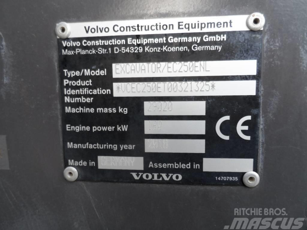 Volvo EC 250 ENL Lánctalpas kotrók