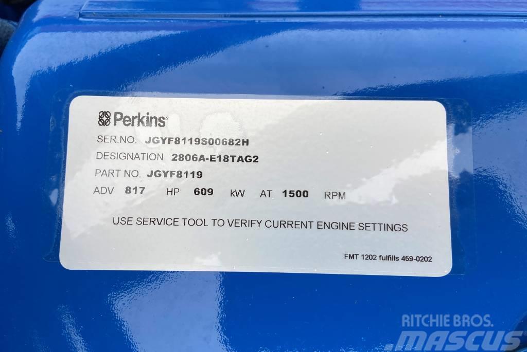 FG Wilson P715-3 - Perkins - 715 kVA Genset - DPX-16023-O Dízel áramfejlesztők