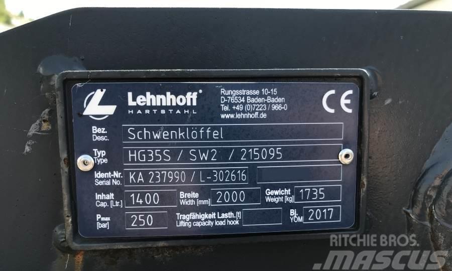 Lehnhoff 200 CM / SW25 - Schwenklöffel Kotrók