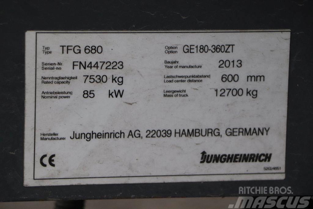 Jungheinrich TFG 680 Gázüzemű targoncák