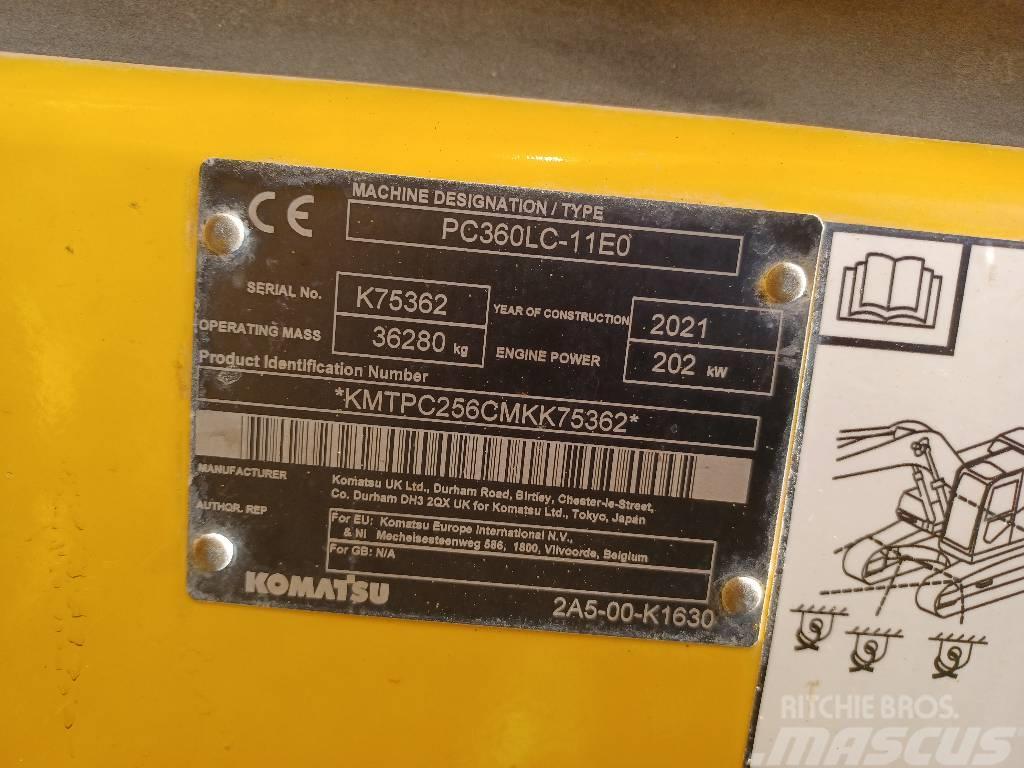 Komatsu PC360LCD-11 Lánctalpas kotrók