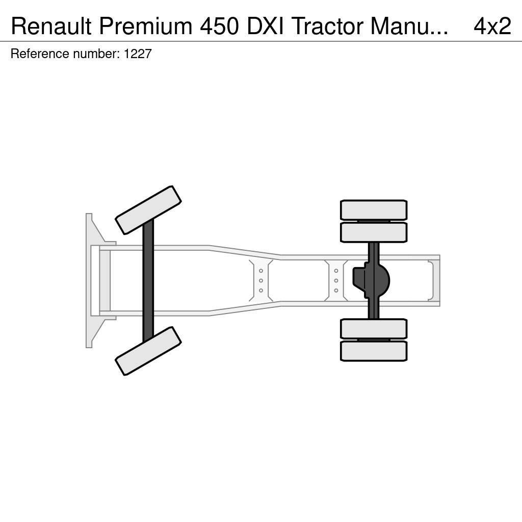 Renault Premium 450 DXI Tractor Manuel Gearbox Hydraulic P Nyergesvontatók