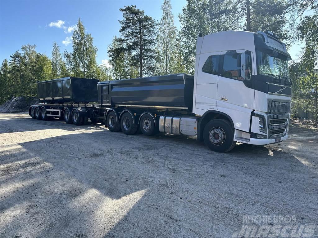 Volvo FH Siisti maansiirtoyhdistelmä Billenő teherautók
