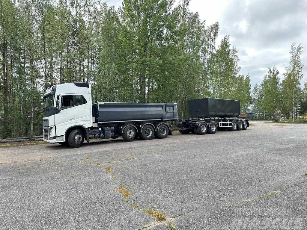 Volvo FH Siisti maansiirtoyhdistelmä Billenő teherautók