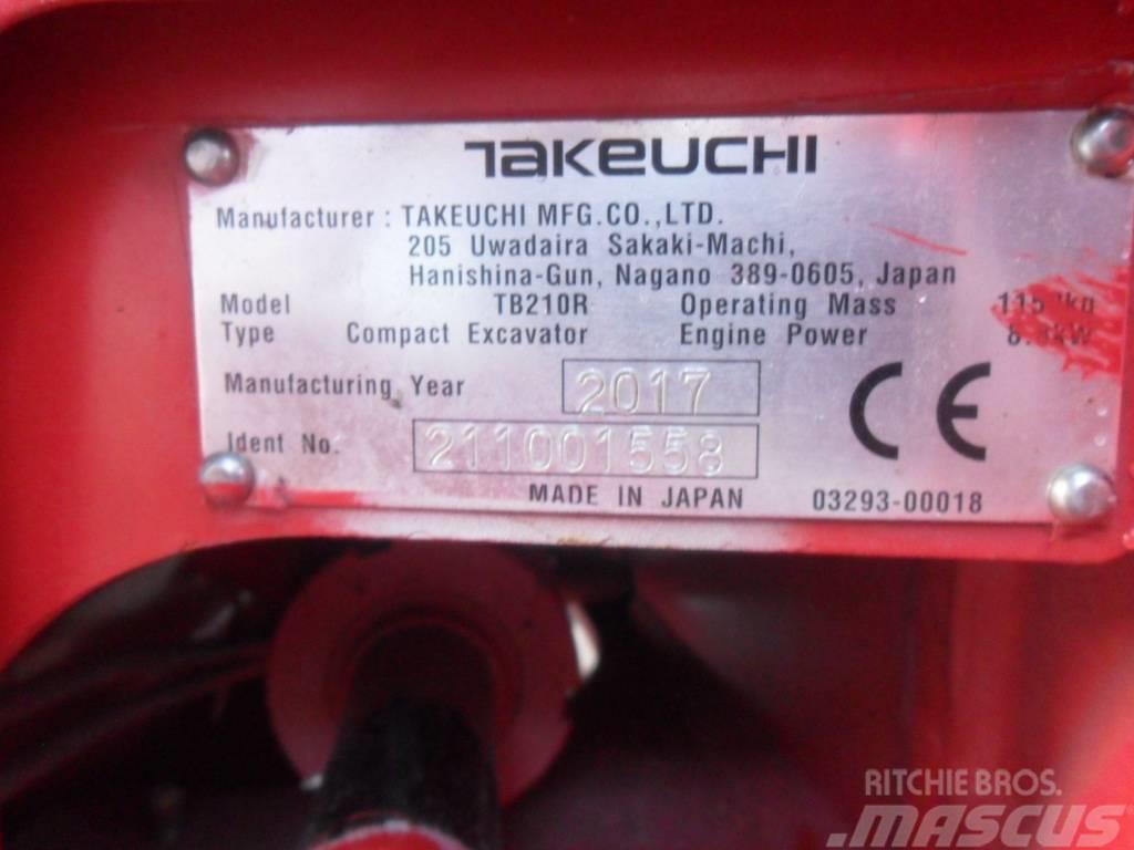 Takeuchi TB210R Mini kotrók < 7t