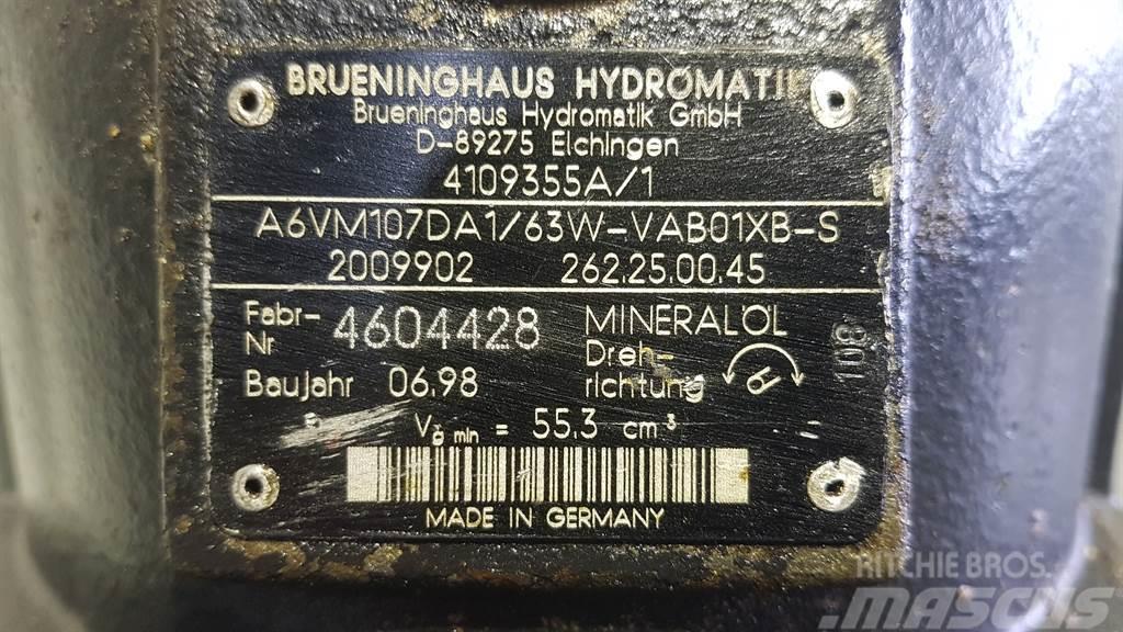 Ahlmann AZ14-Hydromatik A6VM107DA1/63W-Drive motor Hidraulika