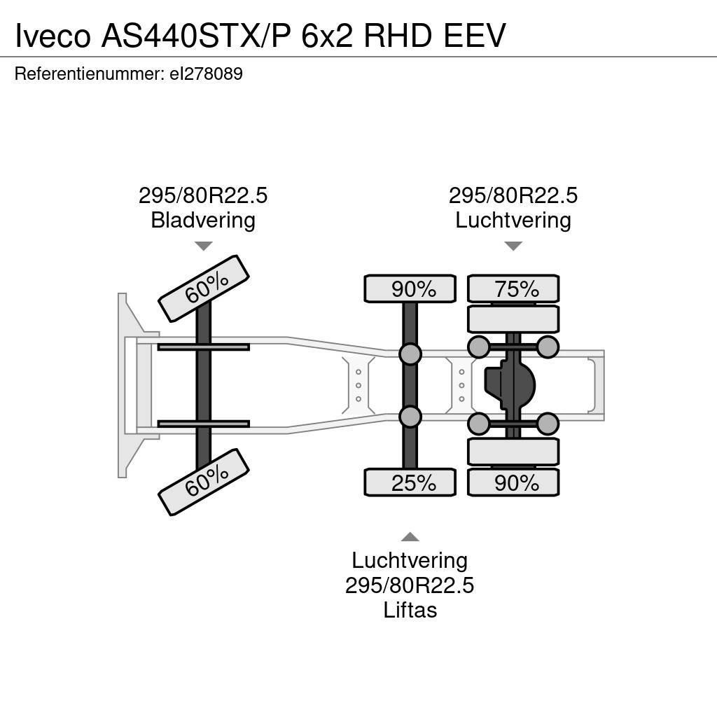 Iveco AS440STX/P 6x2 RHD EEV Nyergesvontatók