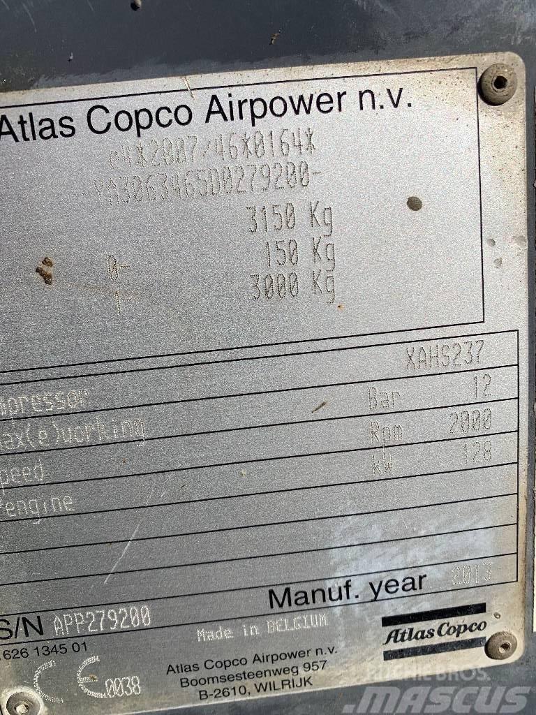 Atlas Copco XAHS 237 Kompresszorok